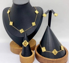 Stainless steel jewelry necklace earring bracelet ring Wholesale