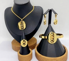 Stainless steel jewelry necklace earring bracelet ring Wholesale