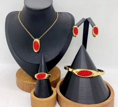 Stainless steel jewelry necklace earring bracelet ring Wholesale