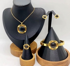 Stainless steel jewelry necklace earring bracelet ring Wholesale