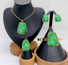 Stainless steel jewelry necklace earring bracelet ring Wholesale