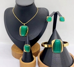 Stainless steel jewelry necklace earring bracelet ring Wholesale